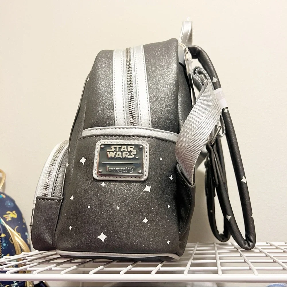 Star Wars Mandalorian Grogu Disney Parks Loungefly Backpack - Picture 2 of 7